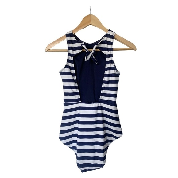 𝅺NWT Jack Wills Shrenstone Stripe Nautical One Piece Coastal Classic Swimsuit 2 - Picture 4 of 4